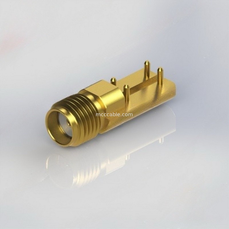 CONN SMA फ़ीमेल स्ट्रेट RF कोएक्स कनेक्टर .015