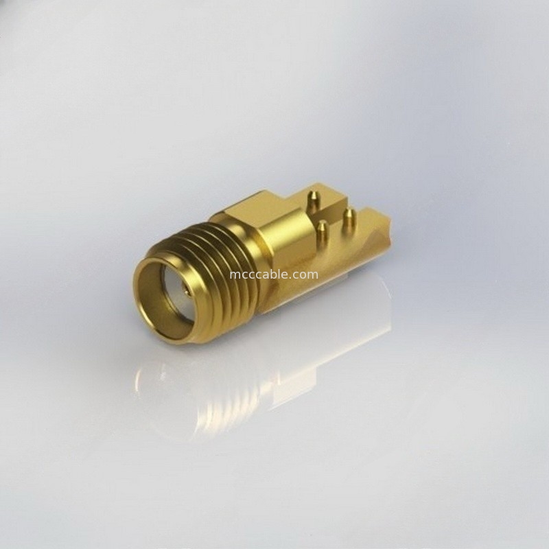CONN SMA फ़ीमेल स्ट्रेट RF कोएक्स कनेक्टर .015