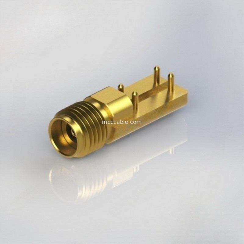 CONN SMA फ़ीमेल स्ट्रेट RF कोएक्स कनेक्टर .015