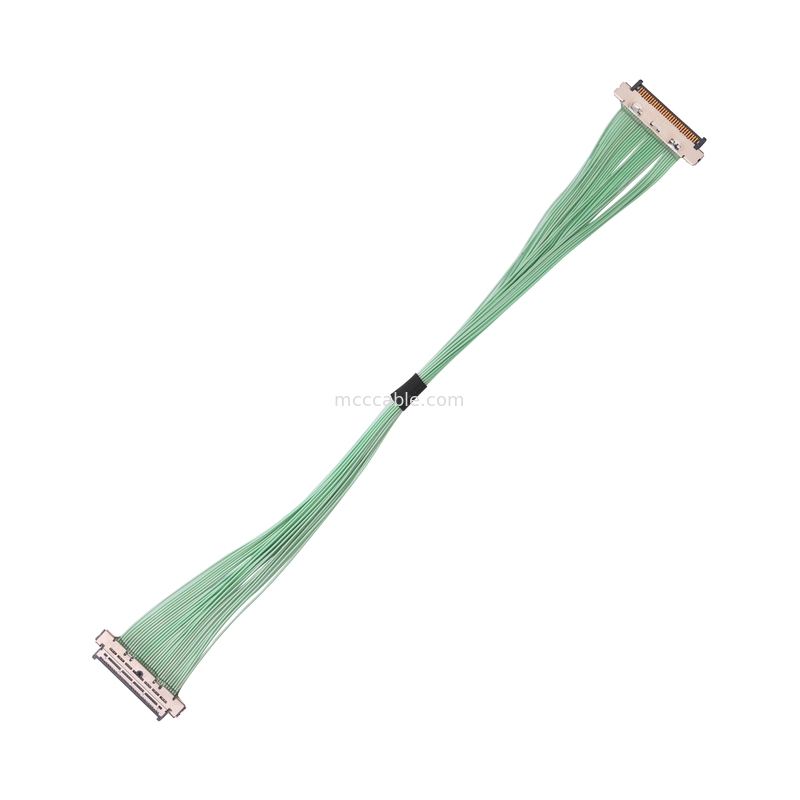 KEL 0.4mm पिच माइक्रो समाक्षीय केबल USL20-30SS-010-C 30 पिन 40 पिन स्लिम प्लग डिज़ाइन