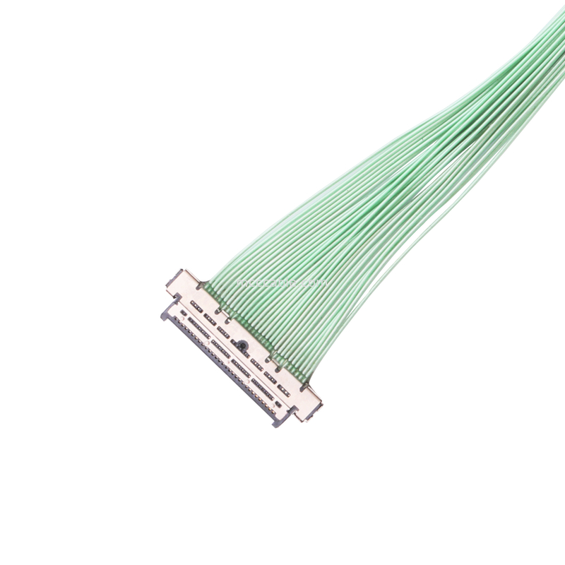 KEL 0.4mm पिच माइक्रो समाक्षीय केबल USL20-30SS-010-C 30 पिन 40 पिन स्लिम प्लग डिज़ाइन