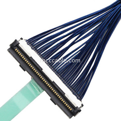 LVDS LCD डिस्प्ले Edp केबल असेंबली  DF80-40P-0.5SD lvds डिस्प्ले कनेक्टर