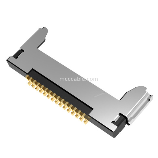 15पिन माइक्रो कोएक्सियल केबल असेंबली20345-015T-32R 0.4mm पिच क्षैतिज संभोग प्रकार माइक्रो-कोएक्सियल कनेक्टर