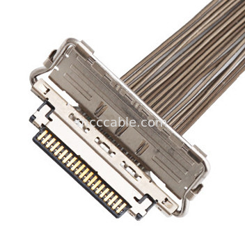 0.4 मिमी पिच LVDS EDP केबल  20679-20p माइक्रो समाक्षीय lvds डिस्प्ले कनेक्टर