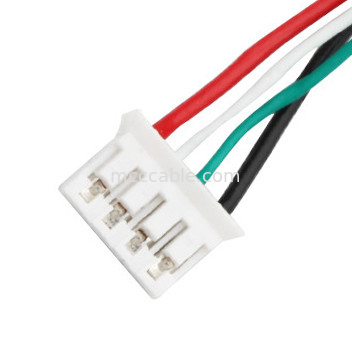 28AWG USB 2.0 से JST SPH-4 कस्टम वायर हार्नेस 9 पिन lvds डिस्प्ले कनेक्टर