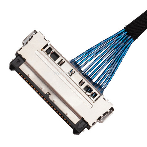 41 पिन EDP LVDS केबल असेंबली JAE FI-X 41P से  FX15S-41P-0.5SD