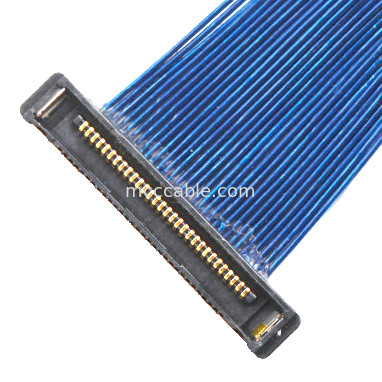 30 पिन EDP  माइक्रो समाक्षीय केबल असेंबली 20380-R30T-06 lvds डिस्प्ले कनेक्टर