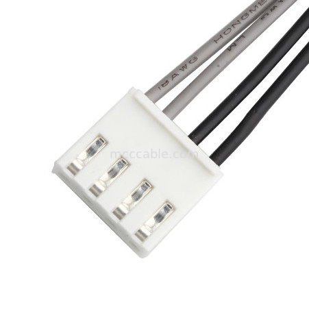 ISO13485 12 पिन 22AWG 100mm लंबाई पावर केबल असेंबली Jst Vhr-4n Jst Vhr-2n R3
