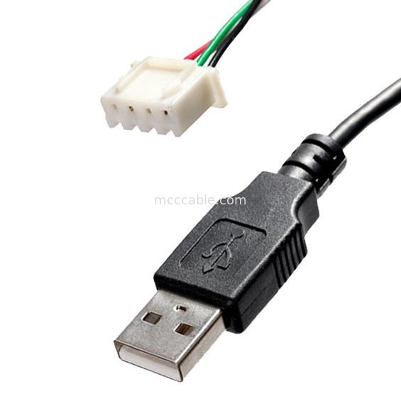 एक M प्लग हाई स्पीड Usb एक्सटेंशन केबल, JST XHP 4 USB 2.0 एक्सटेंशन कॉर्ड