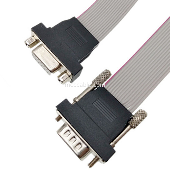 VGA HDB15 मेल टू फीमेल रिबन केबल 15pin कनेक्टर lvds डिस्प्ले कनेक्टर