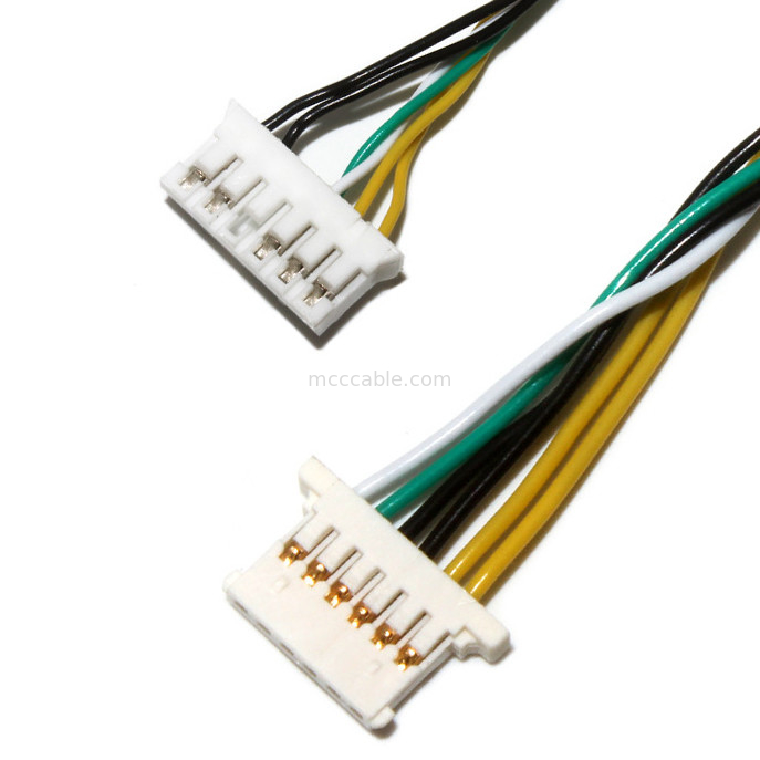 JST PHR-6 2.0MM 6 पिन टू मोलेक्स 51146-0600 1.25MM 6 पिन वायर हार्नेस बैक बैक केबल