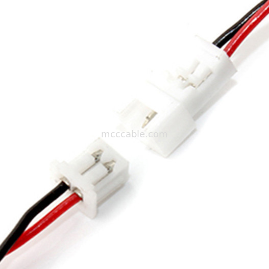 इलेक्ट्रिक साइकिल lvds डिस्प्ले कनेक्टर के लिए कस्टम वायर हार्नेस 2pin JST PH2.0
