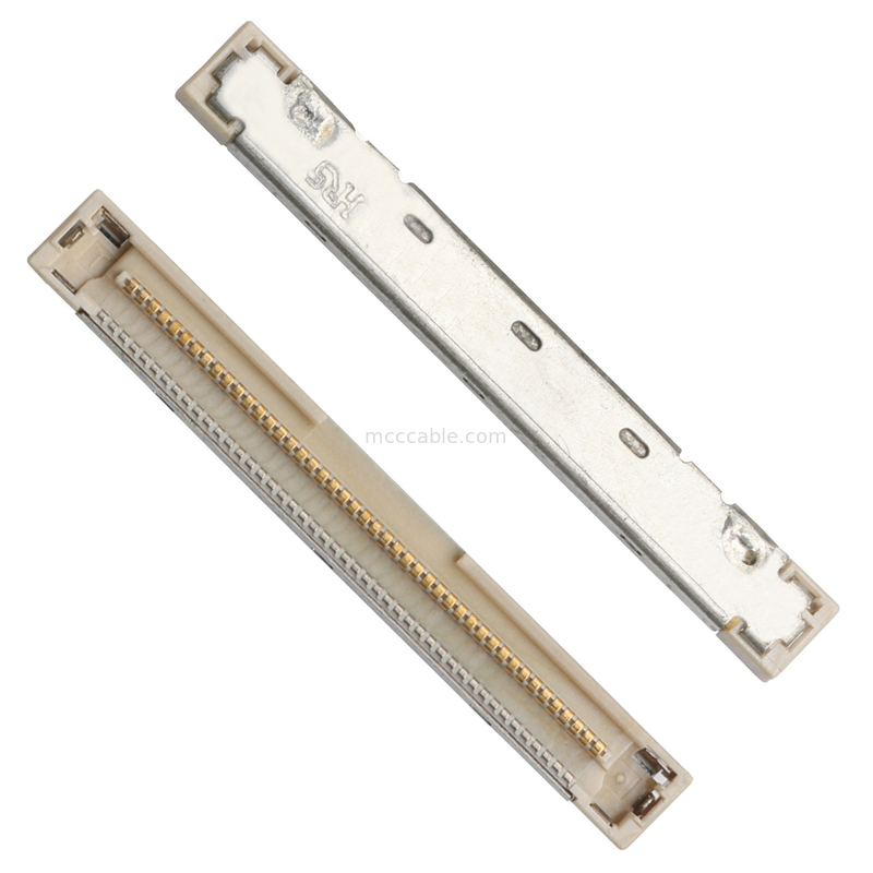 46 AWG 42 AWG माइक्रो कोक्स केबल DF36 40P 0.4SD 150MM लंबाई lvds डिस्प्ले कनेक्टर