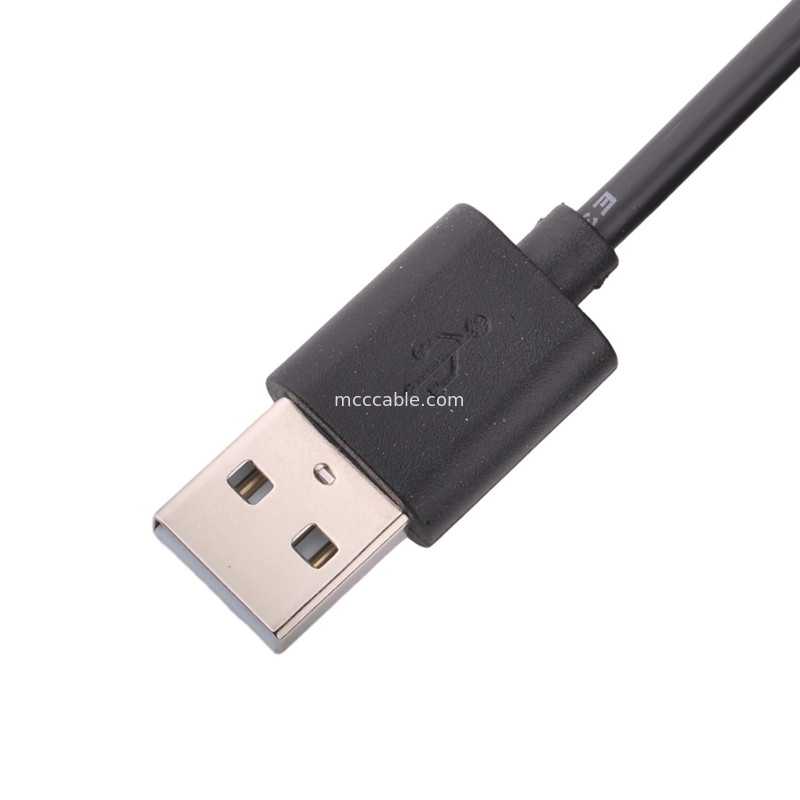 चुंबकीय कनेक्टर USB 2.0 A / M 4p Ld Penatural Hf White Pvc 45p Rohs के लिए