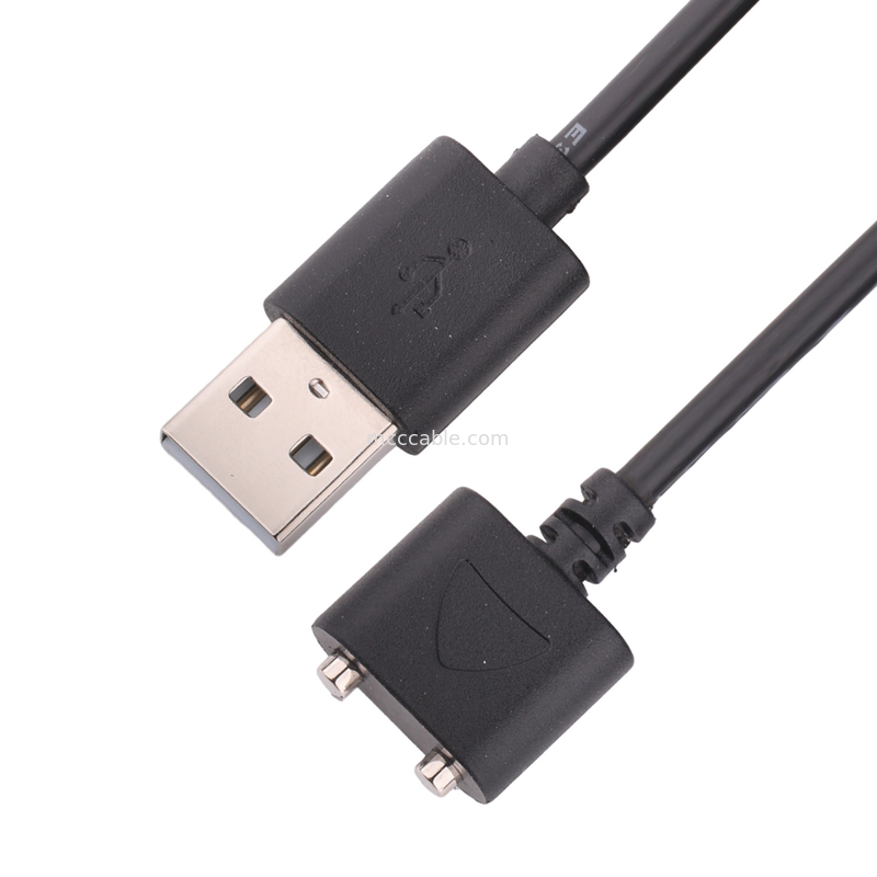 चुंबकीय कनेक्टर USB 2.0 A / M 4p Ld Penatural Hf White Pvc 45p Rohs के लिए