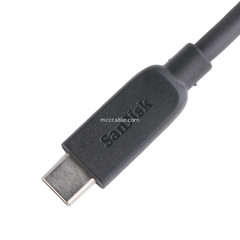 Rohs बाहरी हार्ड ड्राइव केबल USB-C से माइक्रो USB 3.1 Gen 2 10 Gbps लंबाई अनुकूलित करें