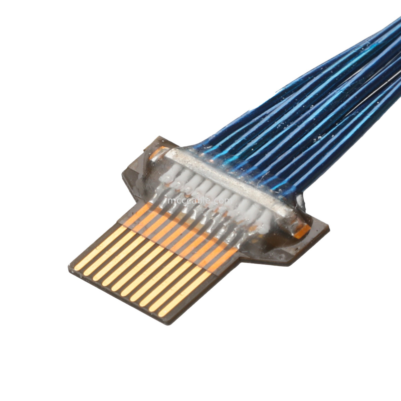 FPC-010T-01 FFC FPC केबल मिलान बोर्ड कनेक्टर  MINIFLEX® 5-BFN II 20542-010E-01वेल्ड साइड अप OEM / ODM