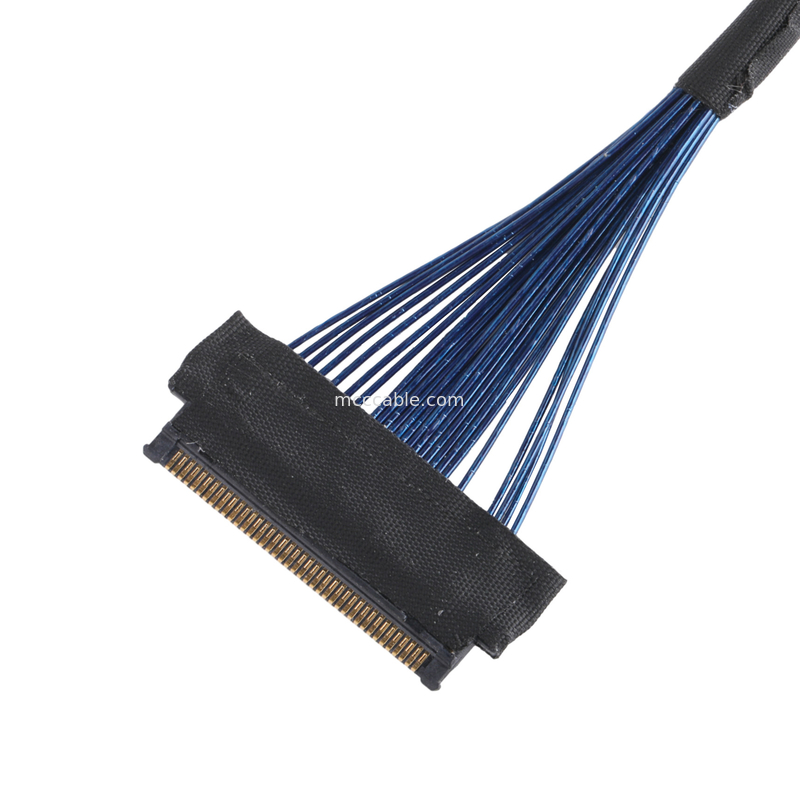 Lvds JAE माइक्रो कोएक्सियल केबल FI JT40C CSH1 से HD1P040MA1 वर्चुअल रियलिटी उपकरणों में उपयोग के लिए