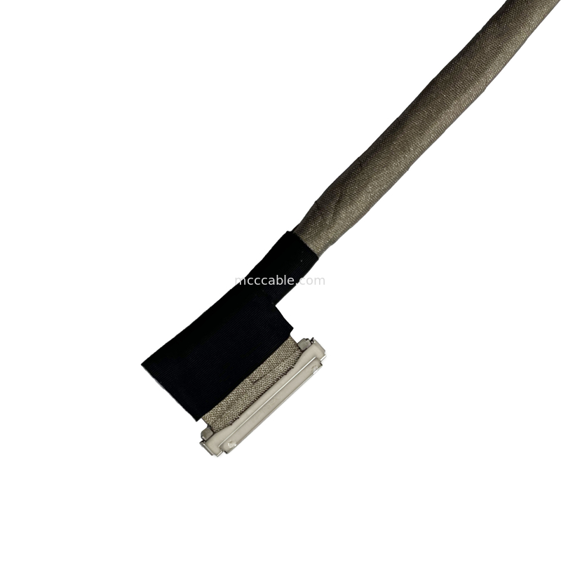 एमआईसीओएएक्स केबल 30P 20878-030T-01 एमईसी परिरक्षण और यांत्रिक ताला के साथ माइक्रो कोएक्सियल एलवीडीएस केबल