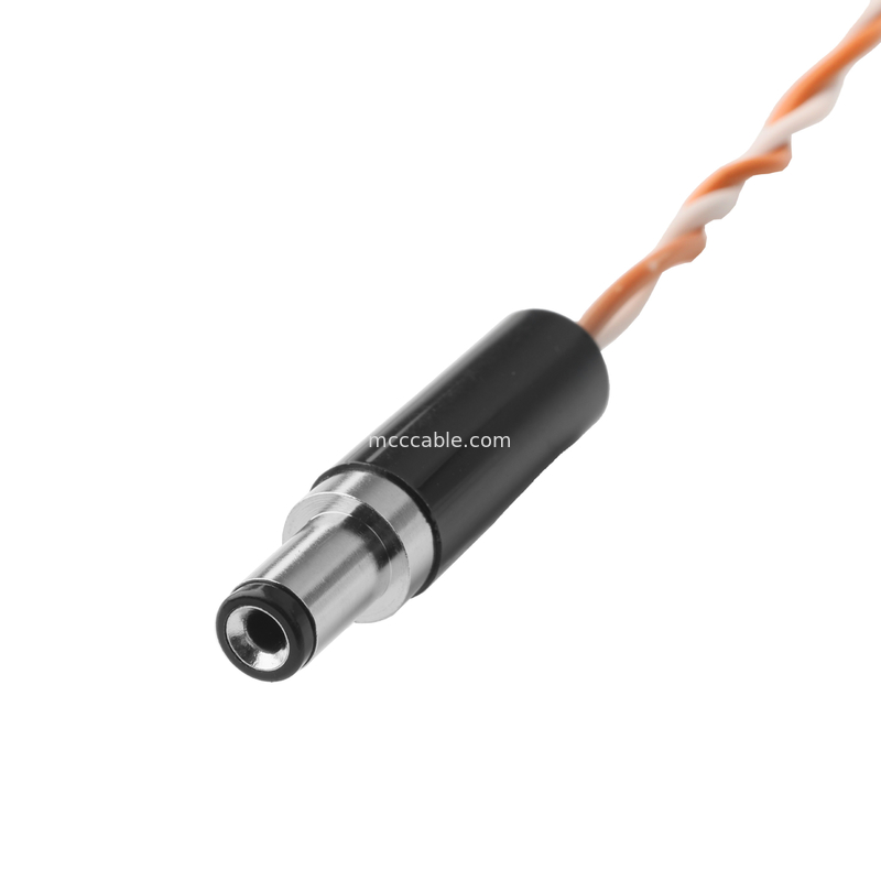 ऑडियो केबल HSG 209209-0002 MX3.0mm पिच 2P से DC PP3-002A PLUG 5.5*2.1mm OEM/ODM