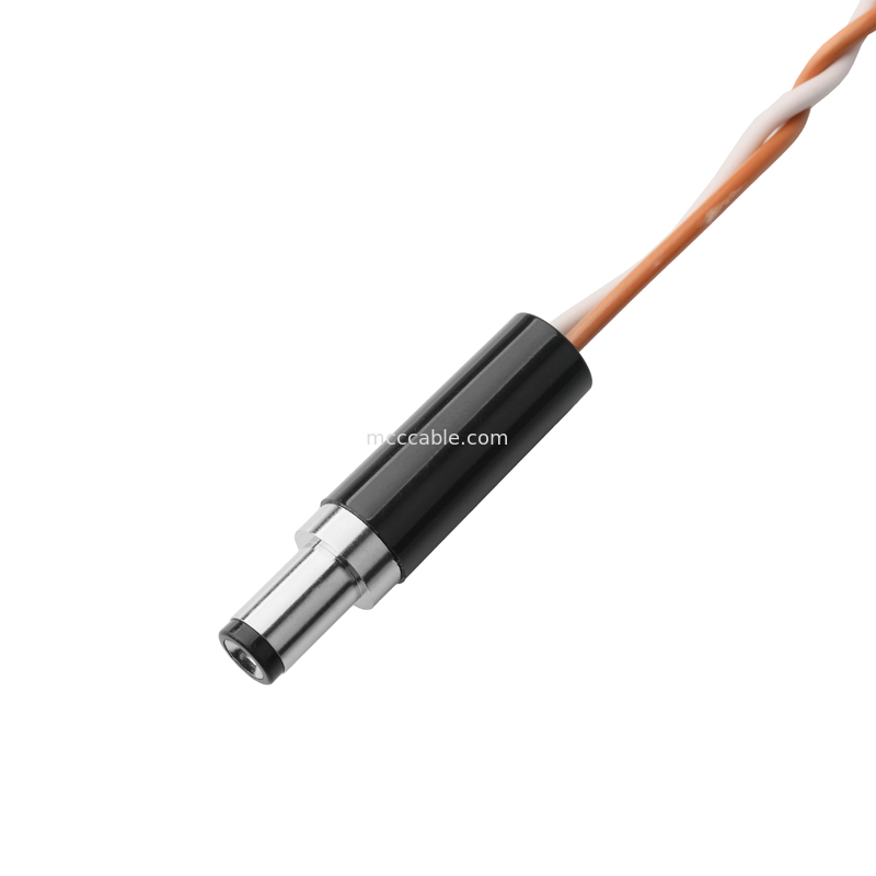 ऑडियो केबल HSG 209209-0002 MX3.0mm पिच 2P से DC PP3-002A PLUG 5.5*2.1mm OEM/ODM