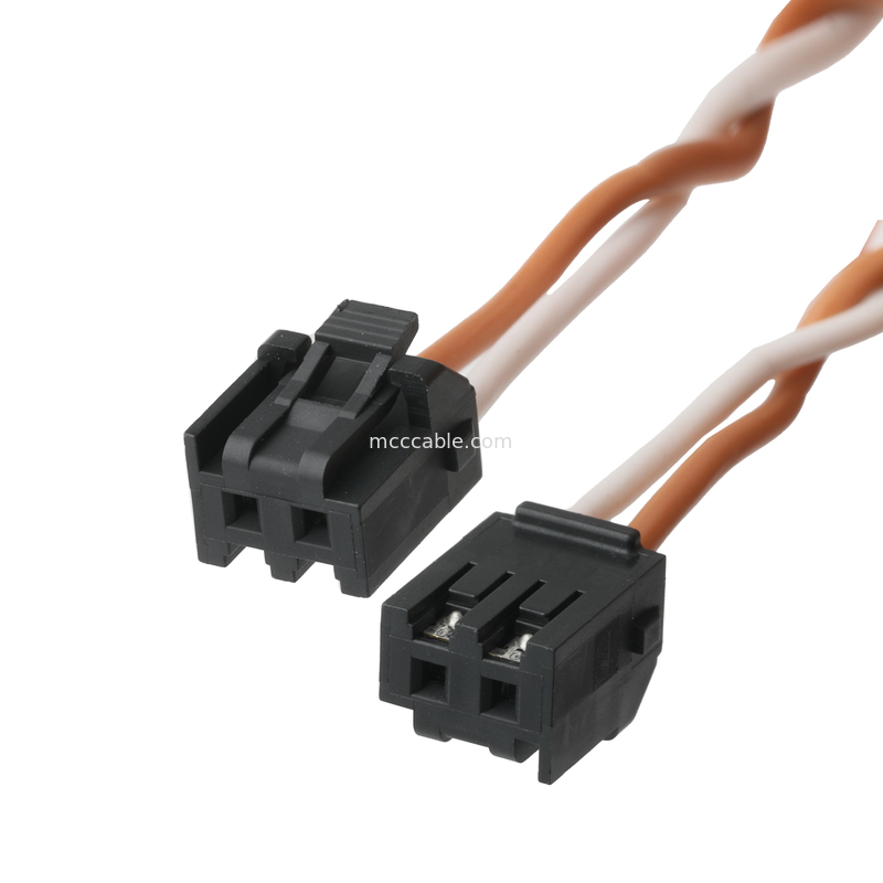 ऑडियो केबल HSG 209209-0002 MX3.0mm पिच 2P से DC PP3-002A PLUG 5.5*2.1mm OEM/ODM