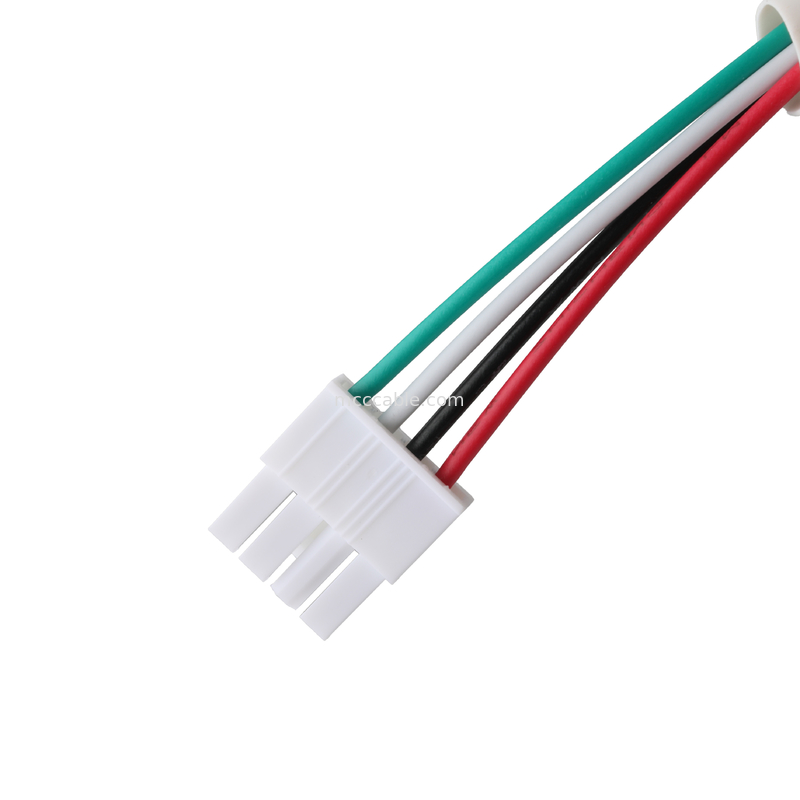 मोलेक्स एचएसजी 4 पी से आरसीपीटी एचएसजी 4 पी पिच 4.2 मिमी UL1007 18AWG 300V 80C OEM/ODM लंबाई अनुकूलित करें