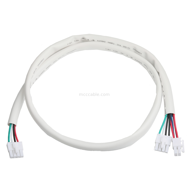 मोलेक्स एचएसजी 4 पी से आरसीपीटी एचएसजी 4 पी पिच 4.2 मिमी UL1007 18AWG 300V 80C OEM/ODM लंबाई अनुकूलित करें
