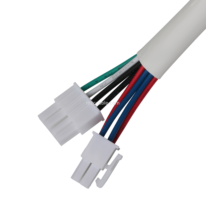 मोलेक्स एचएसजी 4 पी से आरसीपीटी एचएसजी 4 पी पिच 4.2 मिमी UL1007 18AWG 300V 80C OEM/ODM लंबाई अनुकूलित करें