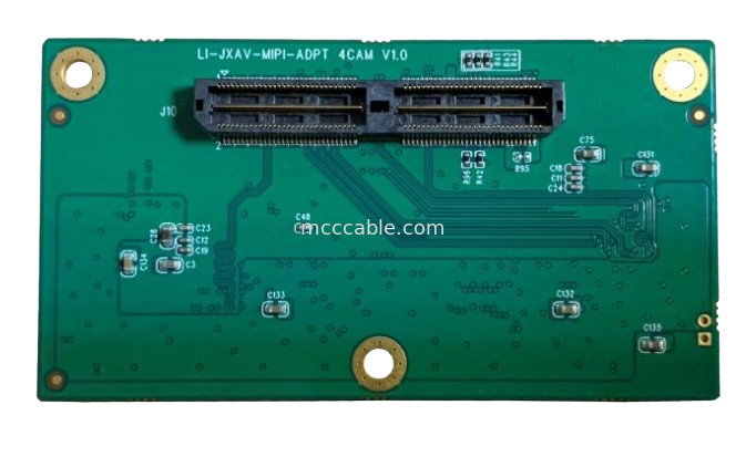 औद्योगिक कैमरे ड्रोन बोर्ड LI-IMX290-MIPI 20525-030E-02 माइक्रो कोएक्सियल कनेक्टर असेंबली 20Gbps/ लेन