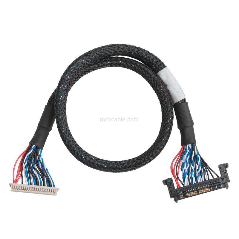 JAE FI-RE51HL-51Pin To  DF13-40DS वायर केबल UL1061 30AWG लंबाई अनुकूलित OEM/ODM