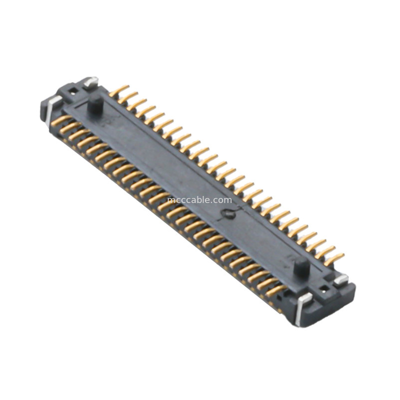 Aces 50185-05041-001 50pin 0.4mm PEC बोर्ड अंत धारक कनेक्टर OEM/ODM लंबाई अनुकूलित