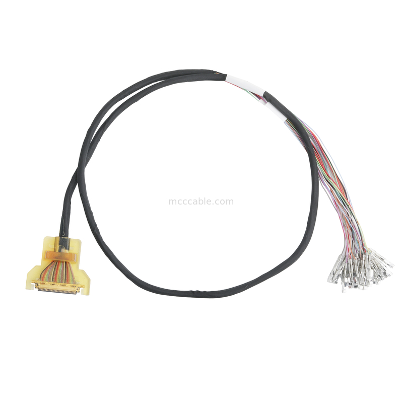 20453-230T-03 से वायर हार्नेस टर्मिनल 30P 40P 0.4 मिमी पिच 32AWG एलवीडी केबल विधानसभा