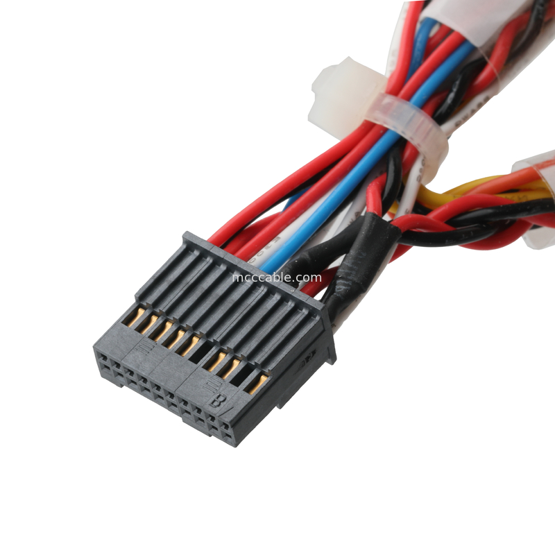 SAMTEC CONNECTOR 1.27MM पिच डुअलरो 20P सर्किट 28-30 AWG सर्वर बोर्ड केबल वायर कनेक्टर्स