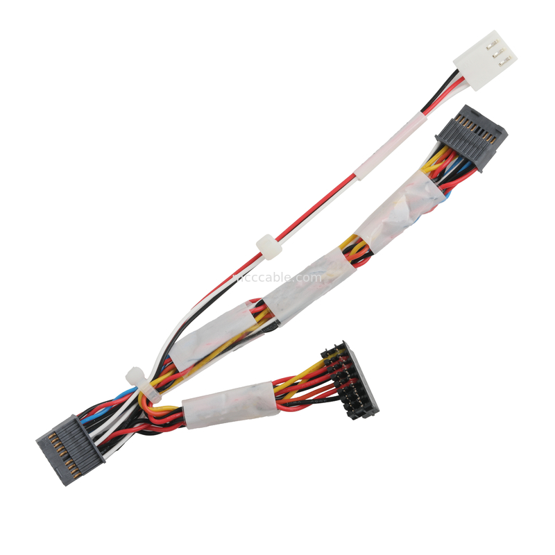 SAMTEC CONNECTOR 1.27MM पिच डुअलरो 20P सर्किट 28-30 AWG सर्वर बोर्ड केबल वायर कनेक्टर्स