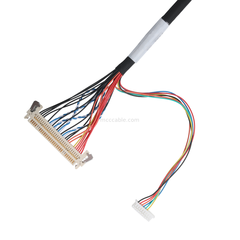 एलवीडीएस केबल FI-X30HL 30P से DF20A-40P या 9P एचएसजी केबल समाक्षीय कनेक्टर OEM/ODM