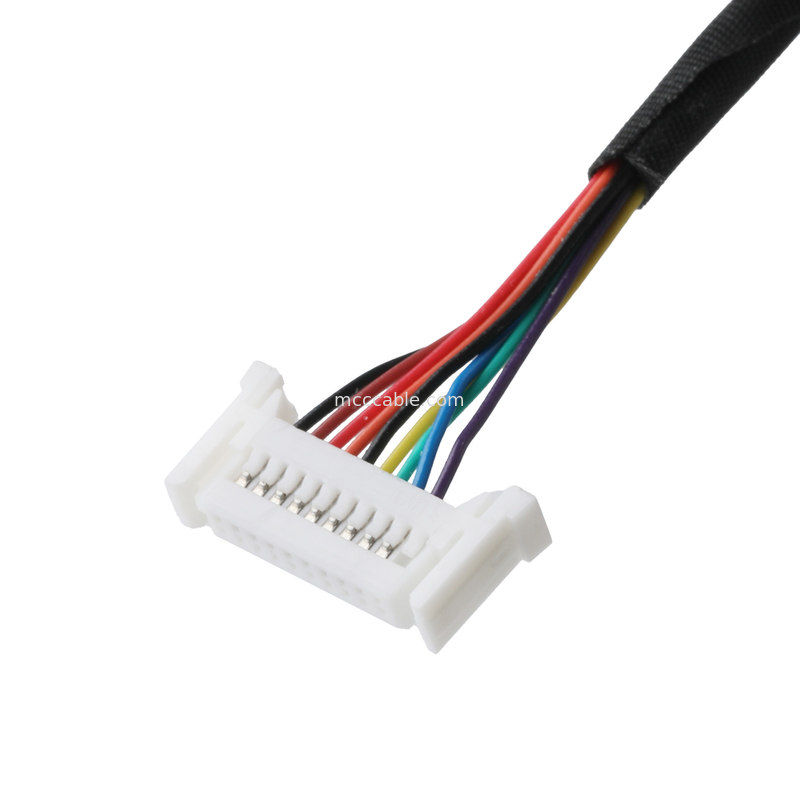 DB-9Pin LVDS केबल असेंबली D-SUB-9P पुरुष सोल्डर से TU1.0 20Pin TU1002HN0-20 वायर कनेक्टर OEM/ODM