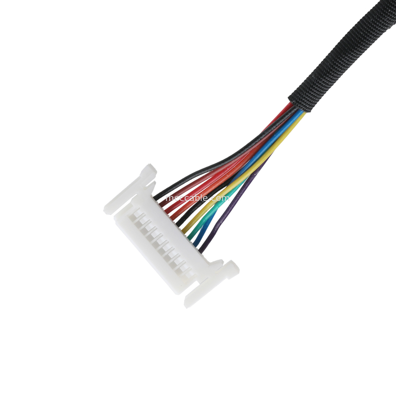 DB-9Pin LVDS केबल असेंबली D-SUB-9P पुरुष सोल्डर से TU1.0 20Pin TU1002HN0-20 वायर कनेक्टर OEM/ODM