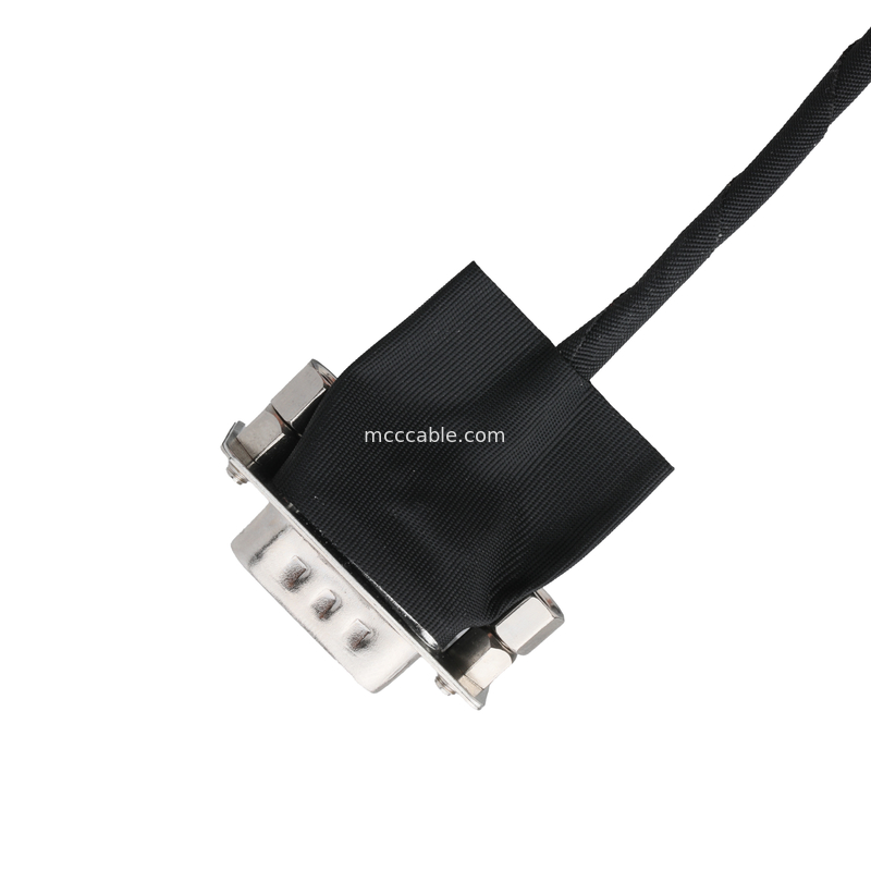 DB-9Pin LVDS केबल असेंबली D-SUB-9P पुरुष सोल्डर से TU1.0 20Pin TU1002HN0-20 वायर कनेक्टर OEM/ODM