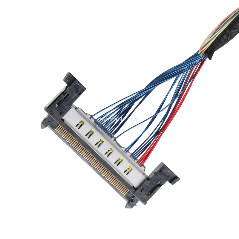 JAE FI-RE51-HL और JST EHR-7 से 20679-040T-01 LVDS EDP केबल माइक्रो कोएक्सियल केबल