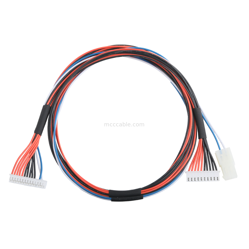 HSG PHR-14Pin से PHR-8Pin और PHR-7Pin कस्टम सर्किट केबल UL2464 28AWG केबल OEM/ODM