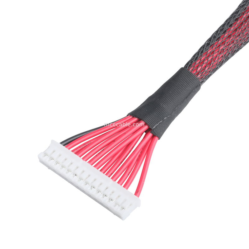 एलवीडी डिस्प्ले कनेक्टर JST PH-14P कनेक्टर कस्टम केबल असेंबली OEM/ODM ROHS
