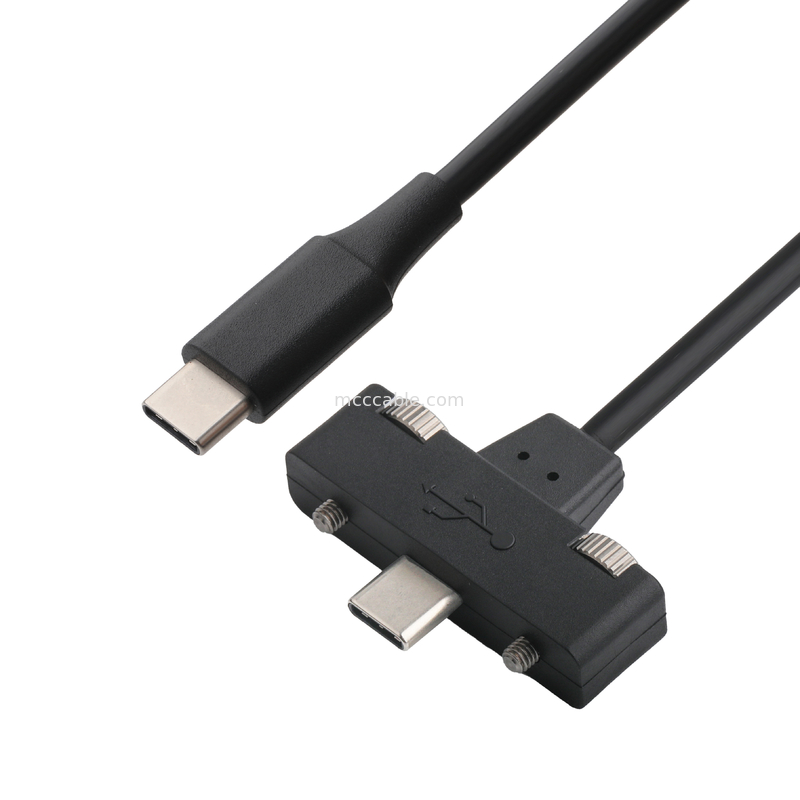औद्योगिक ग्रेड थंडरबोल्ट 4 इंटरफेस, यूएसबी4 केबल, ट्रांसमिशन दर 40Gbps तक, 240W सुपर फास्ट चार्जिंग, 8K अल्ट्रा