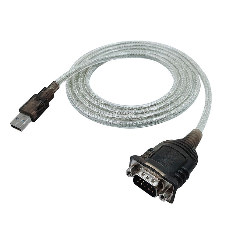 PL2303GT RS232 सीरियल केबल usb से DB9 पिन पुरुष COM USB सीरियल केबल OEM/ODM का समर्थन करता है