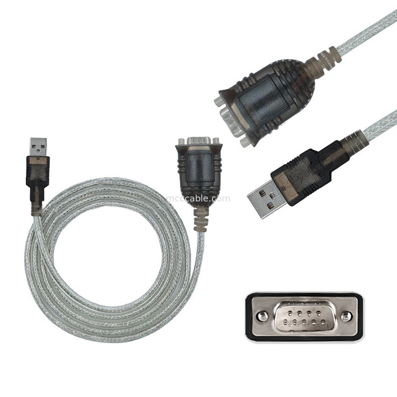 PL2303GT RS232 सीरियल केबल usb से DB9 पिन पुरुष COM USB सीरियल केबल OEM/ODM का समर्थन करता है