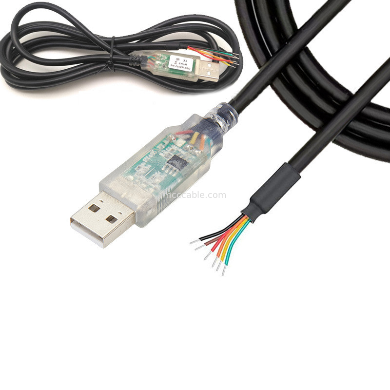 मूल चिप USB से RS485 सीरियल पोर्ट डेटा केबल USB-RS485-WE-5000-BT, विभिन्न इंटरफेस के अनुकूलन का समर्थन करता है