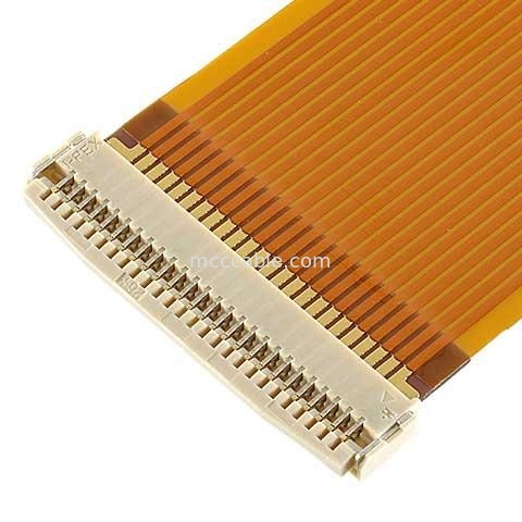 20600-024E-01 FPC लचीला फ्लैट केबल 0.5 मिमी पिच MINIFLEX 5-BFN II LK मैकेनिकल लॉक
