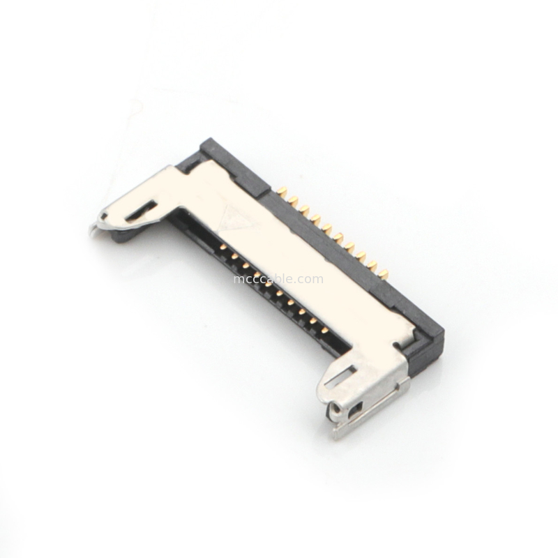20345-010T-32R 20347-310T-12R 0.5 मिमी पिच, क्षैतिज युग्मन प्रकार के सूक्ष्म समाक्षीय कनेक्टर