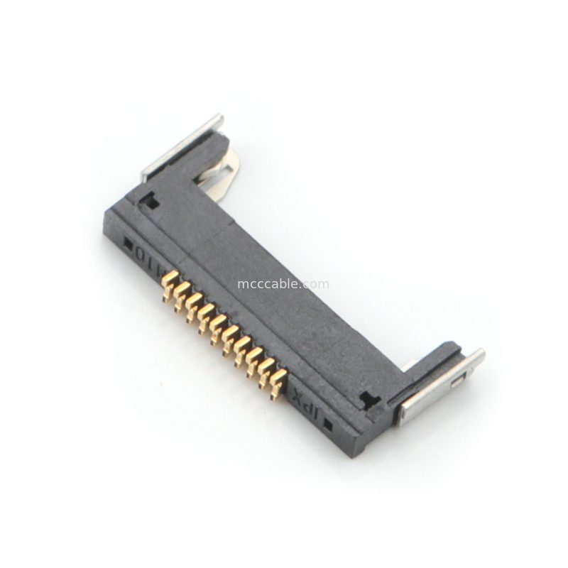 20345-010T-32R 20347-310T-12R 0.5 मिमी पिच, क्षैतिज युग्मन प्रकार के सूक्ष्म समाक्षीय कनेक्टर