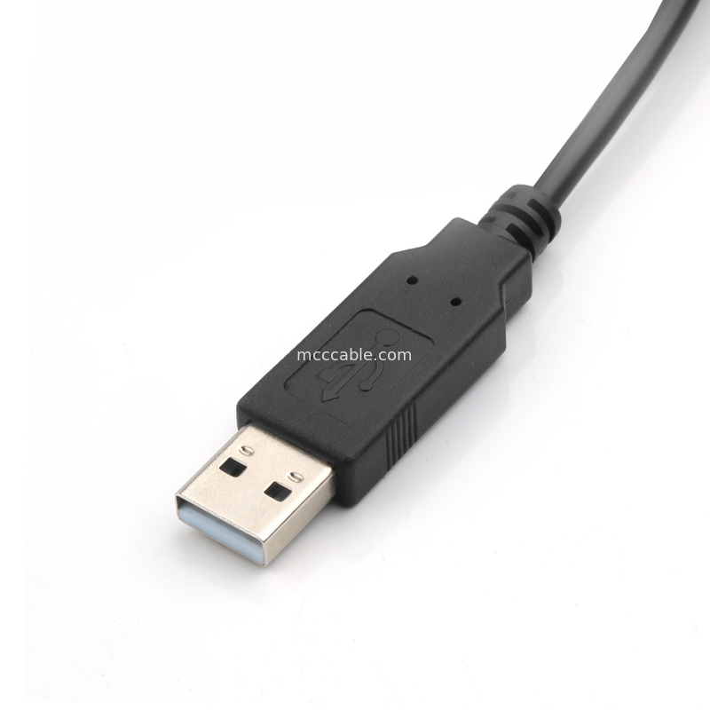 FT234X 5V PCBA USB-A से RJ45 सीरियल केबल 8p8c RS232 संचार लाइन के साथ संगत